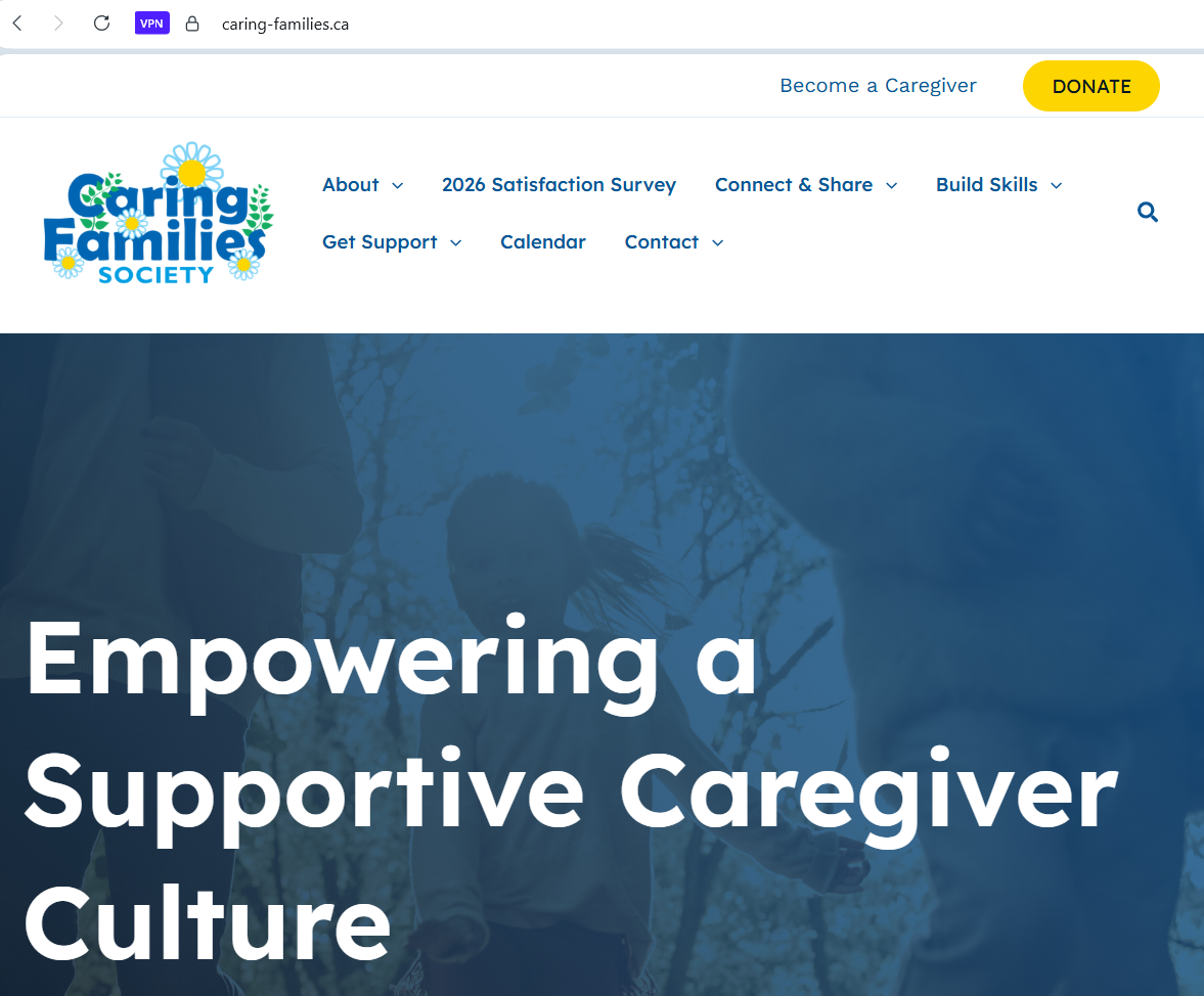 CFS — Caregiver Support and Consultation