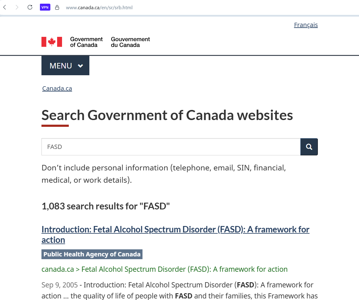 Department of Justice Canada — FASD and the Justice System
