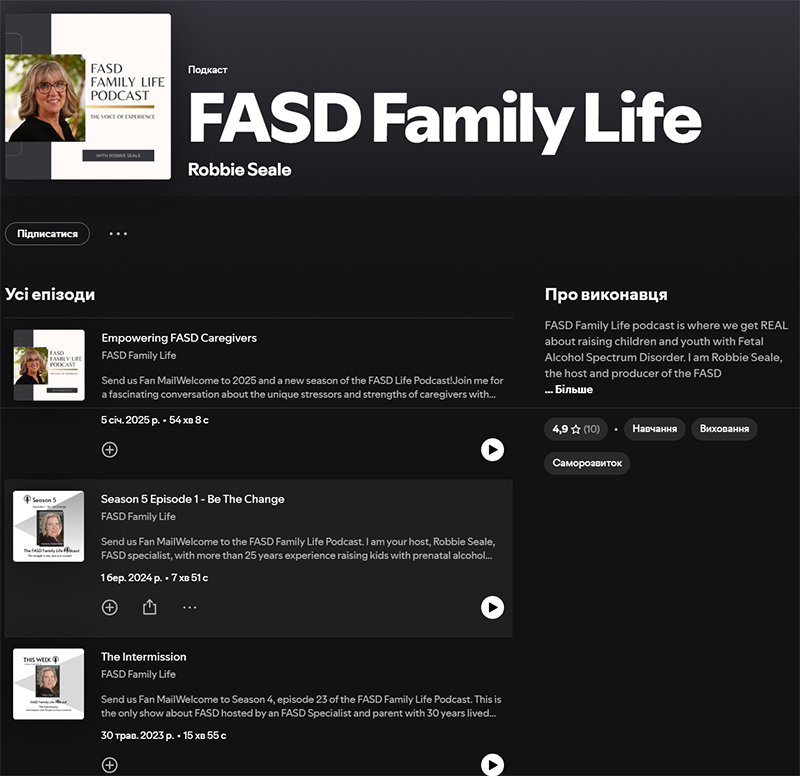 FASD Family Life Podcast