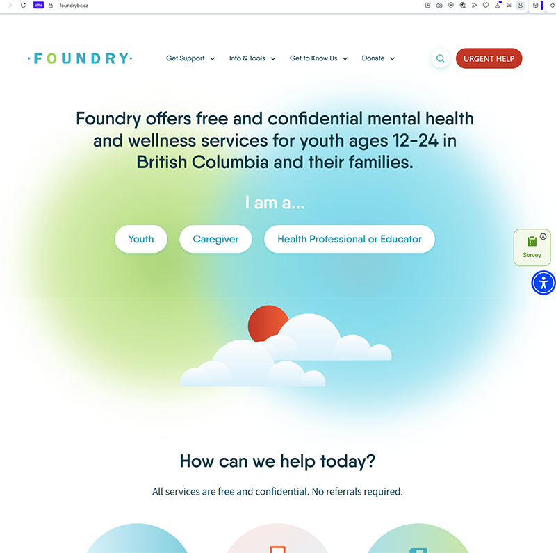 Foundry BC — Youth Services