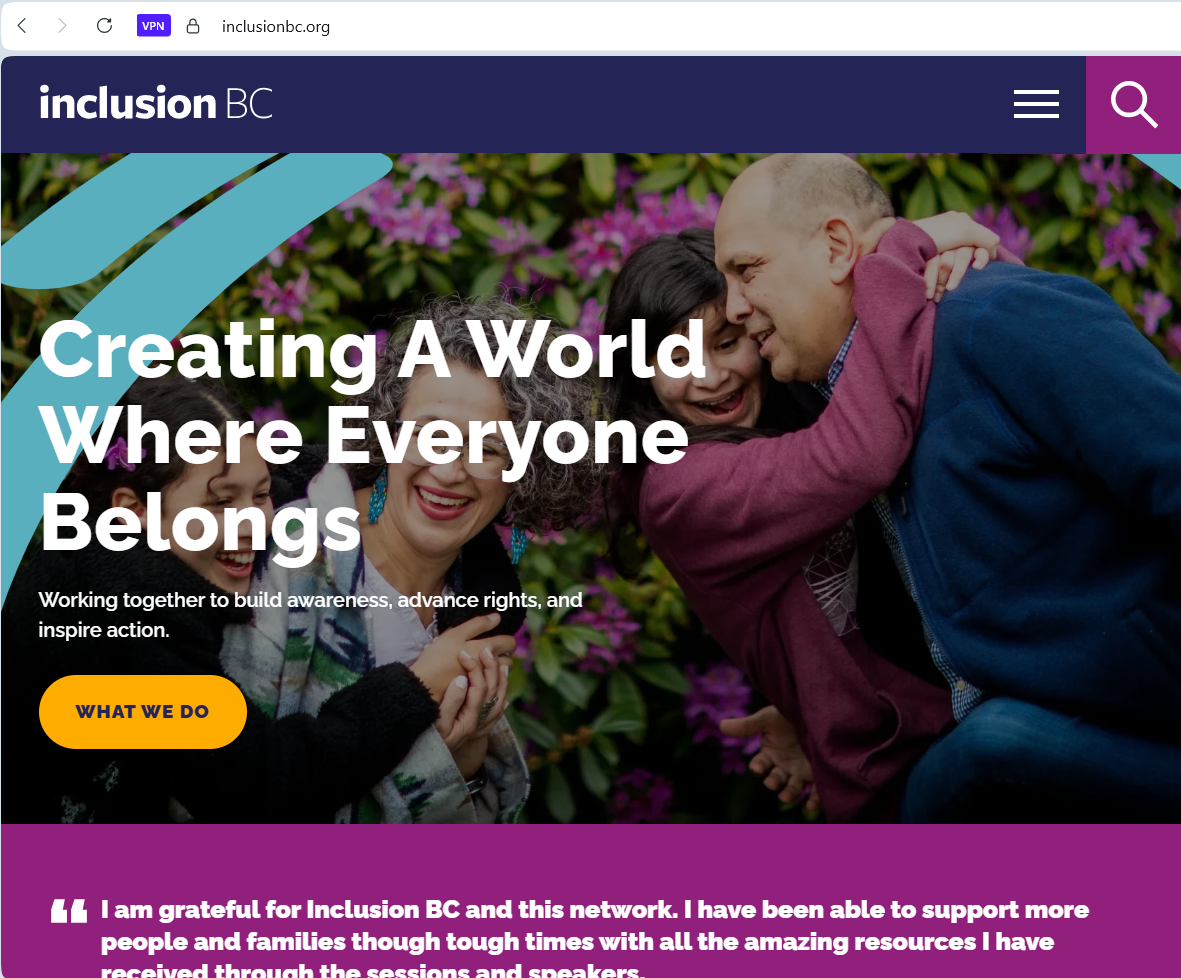 Inclusion BC